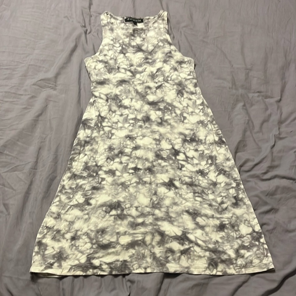 Gently loved athletic dress tie dye style